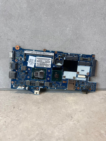 Top view of Lenovo LA-6161P laptop motherboard with visible ports and connectors