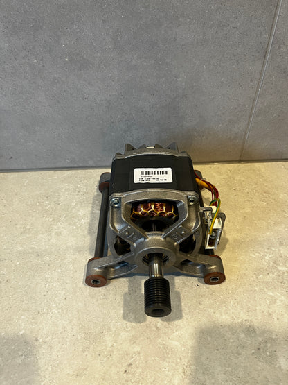 Front view of C.E.SET 3-phase washer induction motor on stone surface.