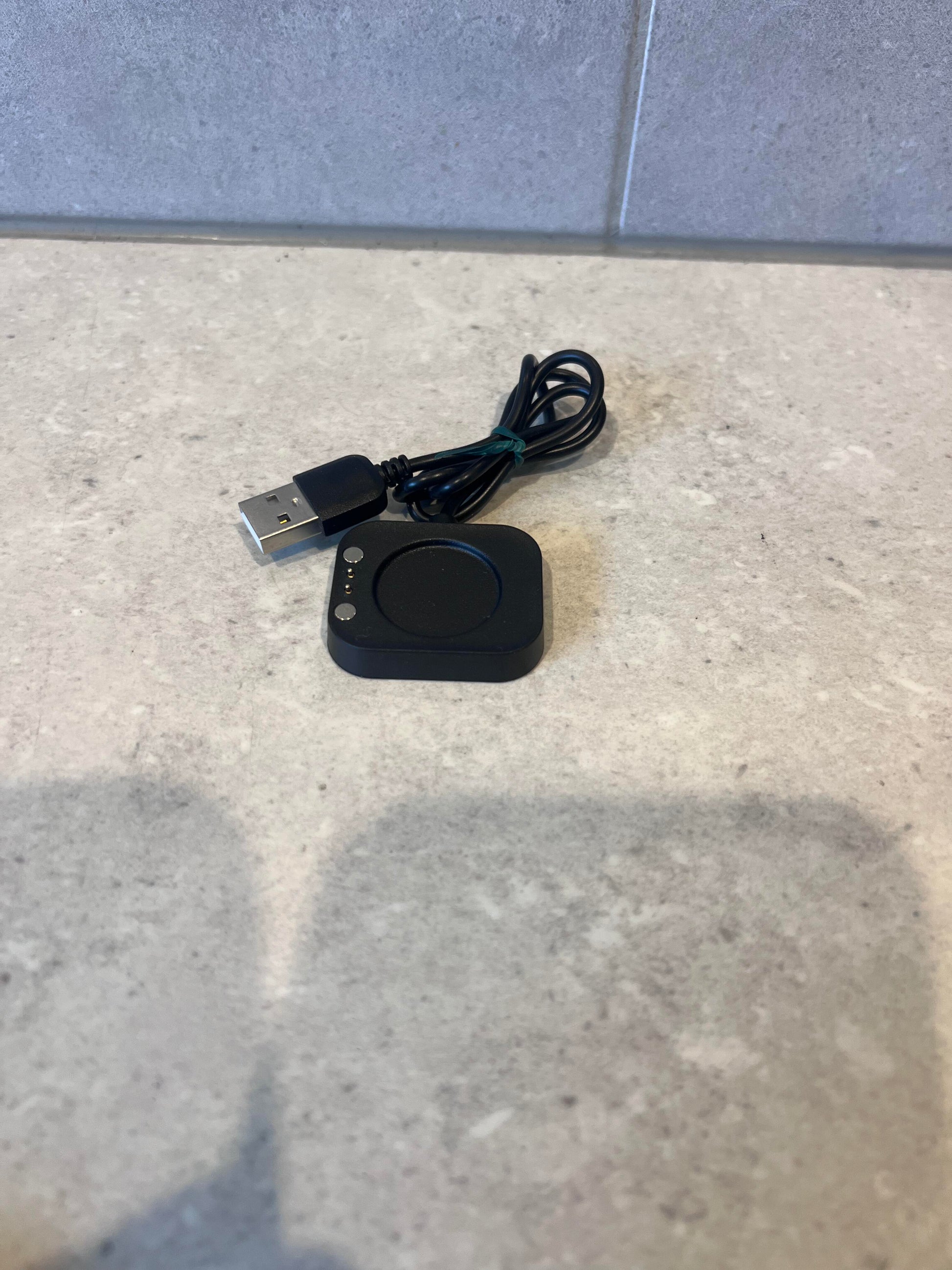 Smart watch charging base with USB cable