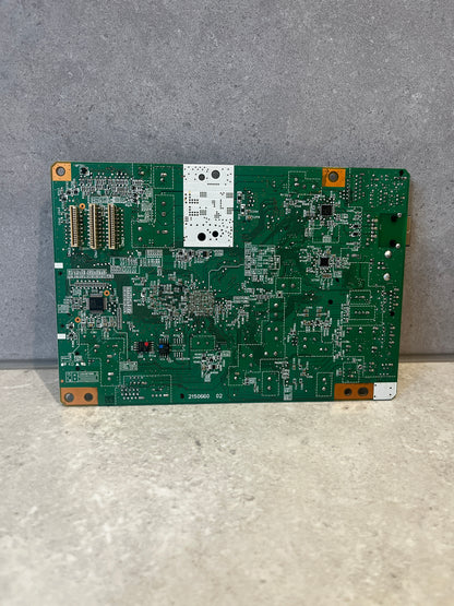 Back view of Epson circuit board showing solder points and circuitry