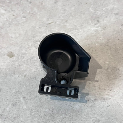 Black plastic CWH17039A terminal cover viewed from below showing attachment points
