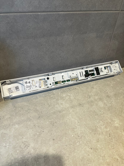 ASKO washing machine control panel rear view with electronics