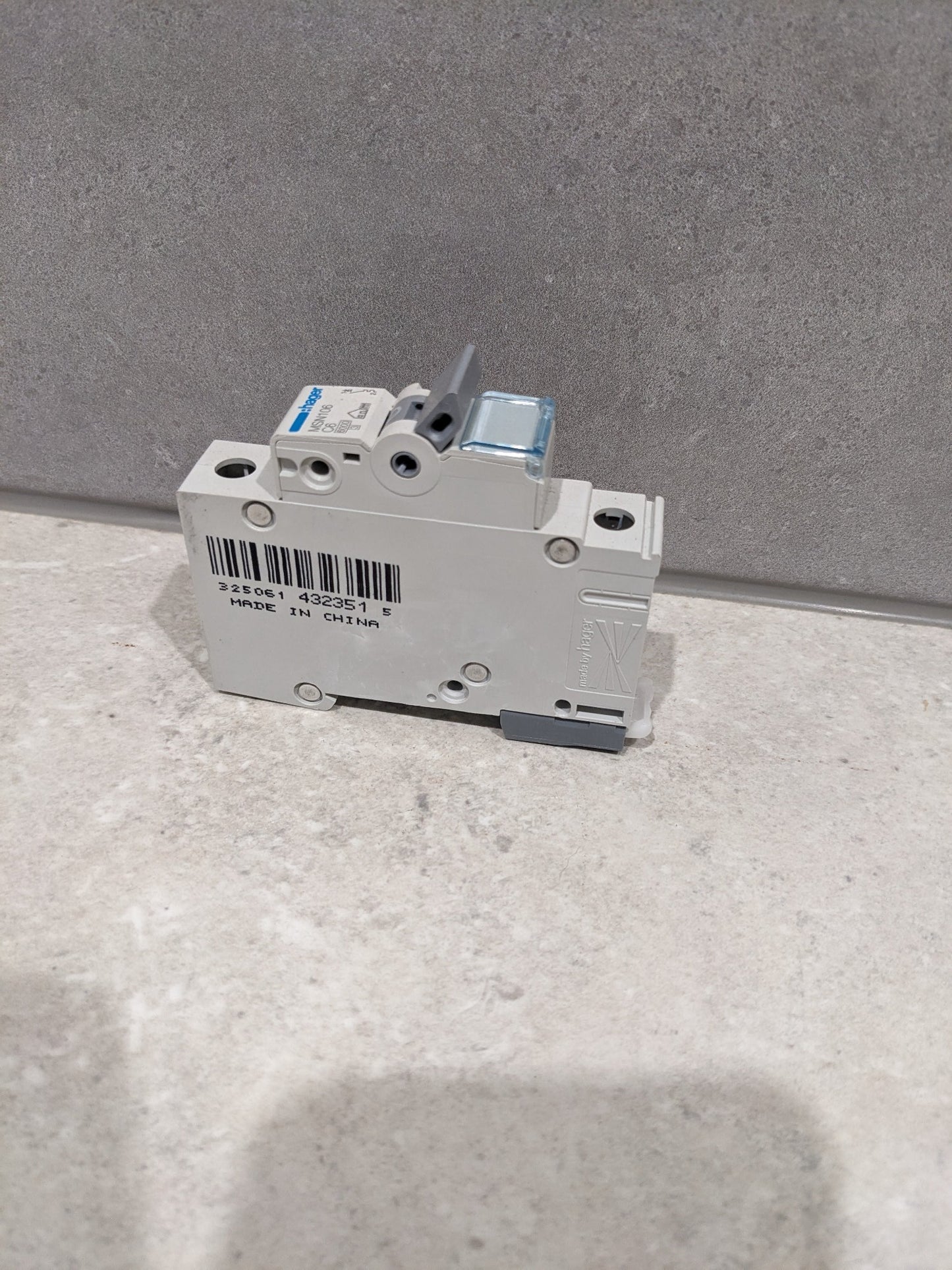 Hager Electrical HAGER MSN106 | 6Amp Single Pole 6kA Circuit Breaker