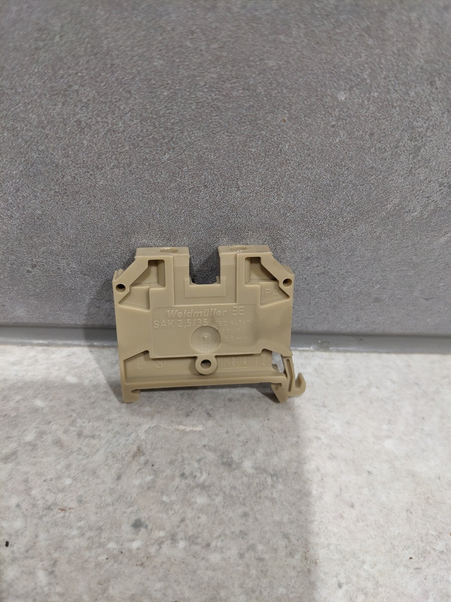 Weidmuller SAK 2.5/35 380460000 SAK Series, Feed-through terminal 2.5 mm² Screw