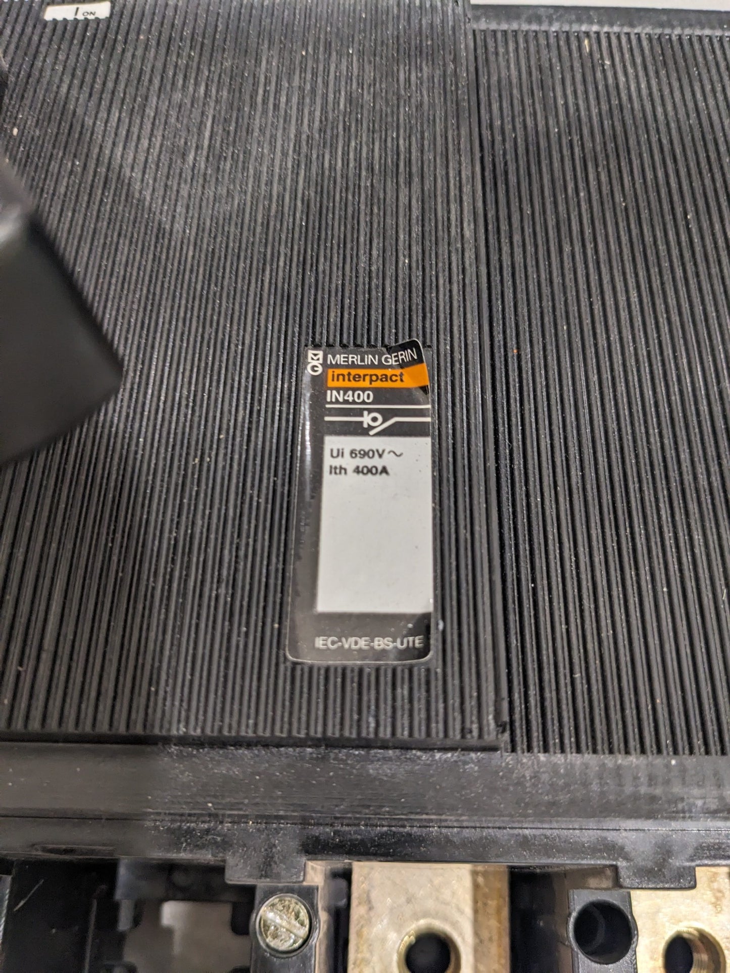 IN400 | Merlin Gerin Interpact | Disconnect Switch, 400A, 3Pole, Used