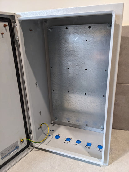 Rittal AE Series Steel Wall Box, IP69K, 650 mm x 400 mm 1101030
