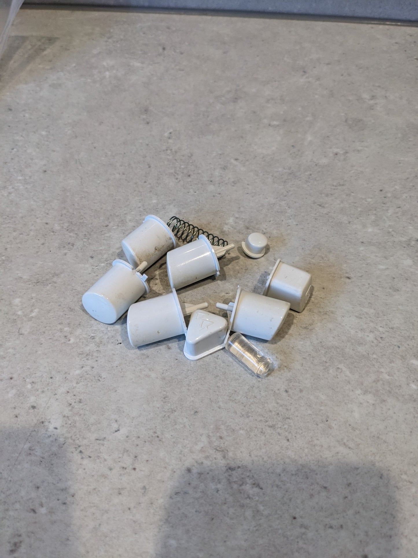 ELECTROLUX EWF1087 Front Panel Buttons