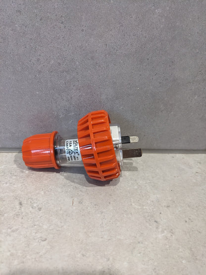 Straight Plug IP66 250V 3Flat Pin 15A