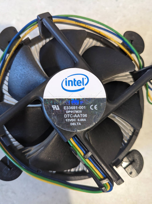 Intel Tower 4-PIN CPU Heatsink & Fan to Suit LGA775 Socket