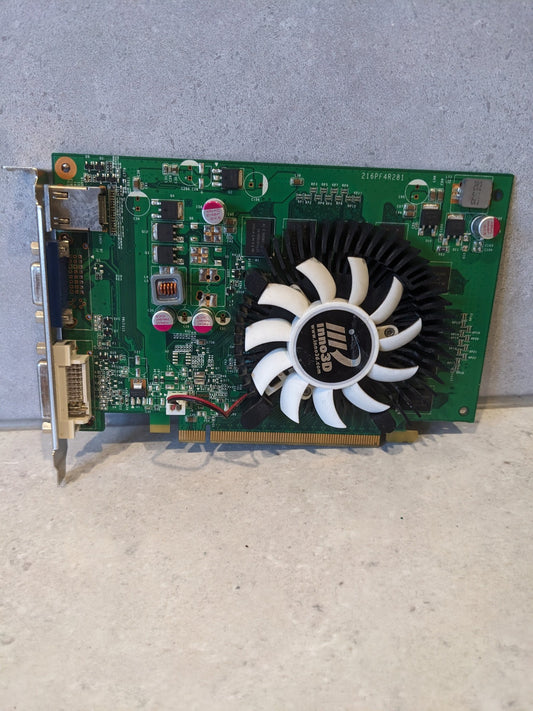 GeForce GT 220, 1GB DDR2, 128 BIT, DVI, HDMI, VGA, PCI-E, INNO3D - WORKING